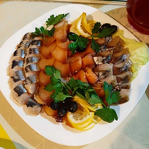 Блюдо из меню кафе